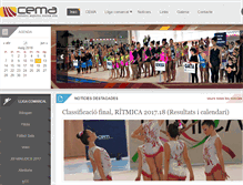 Tablet Screenshot of cema-marinaalta.com